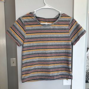 Multicolored Striped T-Shirt